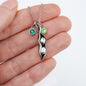 Mom, Thanks for Helping Us Grow! Pea Pod Necklace