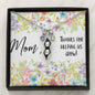 Mom, Thanks for Helping Us Grow! Pea Pod Necklace
