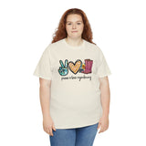 Peace Love Gardening Graphic Tee
