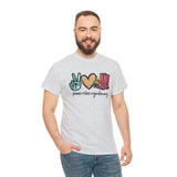 Peace Love Gardening Graphic Tee