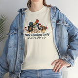 Crazy Chicken Lady Unisex Tee
