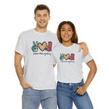 Peace Love Gardening Graphic Tee