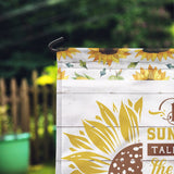 Be a Sunflower Garden Flag