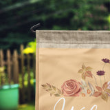 Welcome Burlap and Fall Color Garden Flag