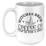 Witches Brew Stop In For A Spell Mug Halloween Spooky Witch Coffee Mug Tea Mug