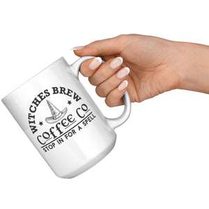 Witches Brew Stop In For A Spell Mug Halloween Spooky Witch Coffee Mug Tea Mug