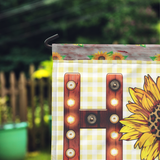 Sunflower HOME Double Sided Garden Flag