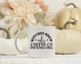Witches Brew Stop In For A Spell Mug Halloween Spooky Witch Coffee Mug Tea Mug
